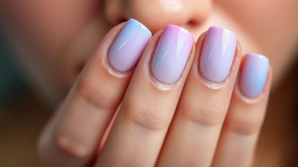 Choisissez la manucure pastel multicolore pour votre style